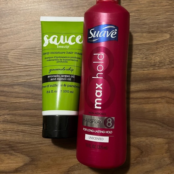 Bundle of 2 Hair Products - Sauce Beauty & Suave - Picture 1 of 2